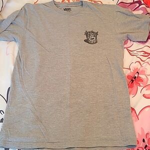 Vans Off The Wall Shirt Gray Small
